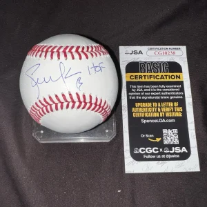 Steve Nash Signed Official Major League Baseball Phoenix Suns Legend JSA Auth