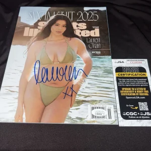 Lauren Chan Signed 2025 Sports Illustrated Swimsuit Edition Full Magazine JSA