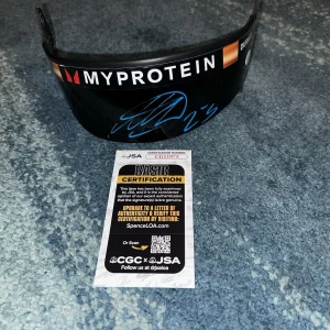 Alex Albon Signed 1:1 Full Size Helmet Visor Only Williams Racing JSA Auth #2