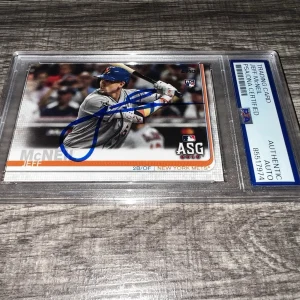 Jeff McNeil Signed 2019 Topps All Star Game Trading Card New York Mets PSA/DNA