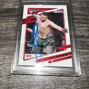 Tai Tuivasa Signed 2022 Panini Donruss UFC Trading Card Legend PSA/DNA
