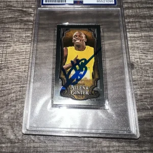 Usain Bolt Signed 2024 Allen & Ginter Trading Card Mini Chrome Legend PSA/DNA