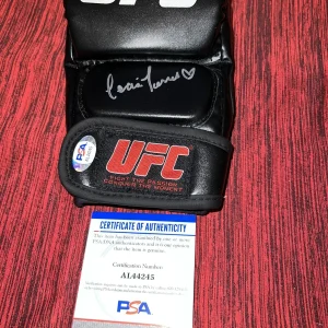 Tecia Torres Signed UFC Glove The Tiny Tornado PSA/DNA #2