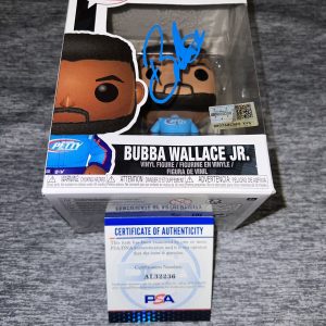 Bubba Wallace Jr Signed Official Funko Pop Vinyl Nascar Superstar PSA/DNA #2