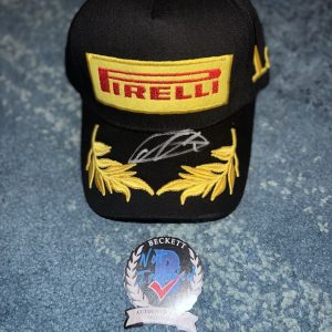 Alex Albon Signed Pirelli Podium Hat F1 Williams Racing Legend Beckett