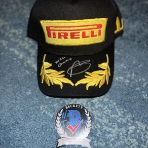 Abbi Pulling Signed Pirelli Podium Hat F1 2024 F1 Academy Champion Beckett