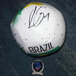 Rodrygo Signed Official Brazil Soccer Ball World Cup Real Madrid Star Beckett