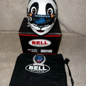 Alex Albon Signed Official 1:2 Mini Helmet 2024 China GP Williams Star Beckett