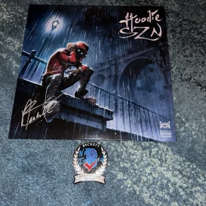A Boogie Wit Da Hoodie Signed Hoodie Szn Vinyl Album Rap Legend Beckett