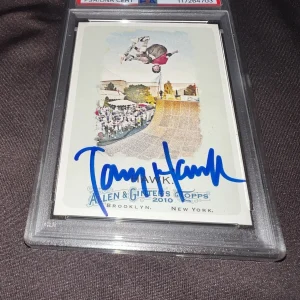 Tony Hawk Signed 2010 Allen & Ginter #54 Trading Card Skateboard Legend PSA/DNA