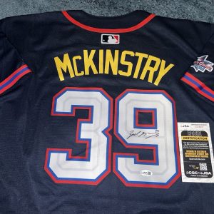 Zach McKinstry Signed 2025 All Star Jersey Superstar Detroit Tigers JSA Auth