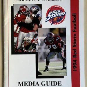 St. John’s University Red Storm Football 1994 Media Guide ECAC Champions