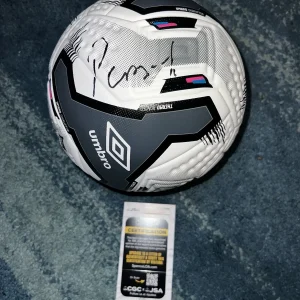 Pibe Carlos Valderrama Signed Official Soccer Ball Columbia Legend JSA Auth