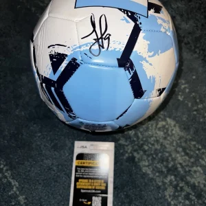 Julian Alvarez Signed Official Argentina Soccer Ball World Cup Champs JSA Auth