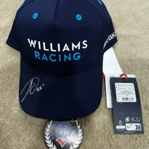 James Vowles Signed Williams Racing Hat Team Principle Superstar Beckett