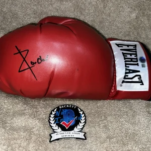 Xander Zayas Signed Everlast Boxing Glove Puerto Rican Champ Beckett