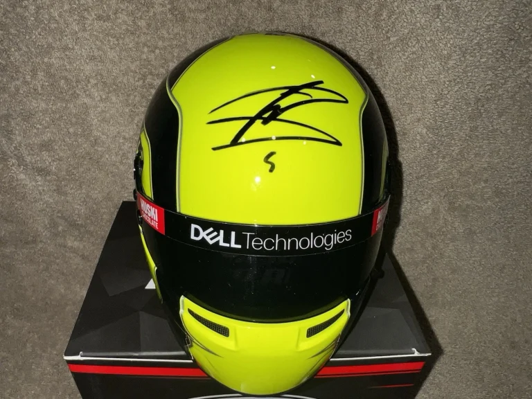 Lando Norris Signed Official 2021 Season Mini Helmet 1:2 McLaren Champ Beckett