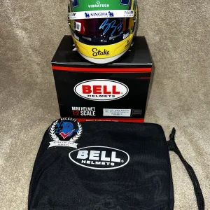 Gabriel Bortoleto Signed Official 2025 Season Mini Helmet 1:2 Sauber Beckett