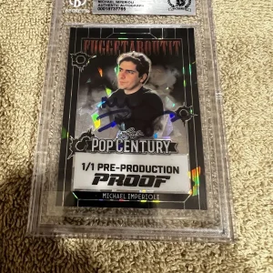Michael Imperioli Signed Official 2025 Leaf Metal Pre Production Card Beckett