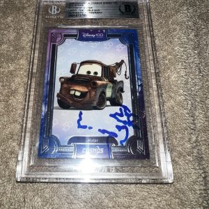 Larry The Cable Guy Signed 2023 Disney 100 Trading Card Mater Beckett