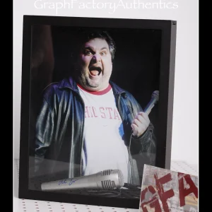 Artie Lange *STANDUP COMEDIAN* Signed FRAMED Microphone COA GFA