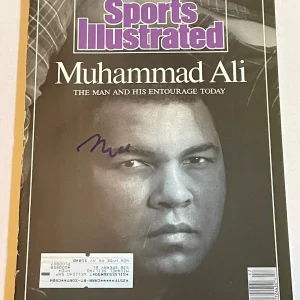 Muhammad Ali Signed 1988 Sports Illustrated SI Boxing w PROOF - K9 COA