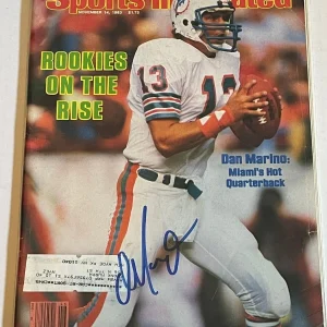 Dan Marino SIGNED Sports Illustrated SI Miami Dolphins w PROOF - K9 COA