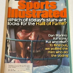 Dan Marino SIGNED Sports Illustrated SI Miami Dolphins w PROOF - K9 COA