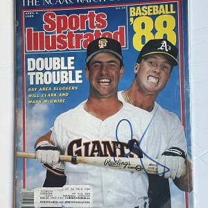 Mark McGwire SIGNED Autograph Oakland A’s Sports Illustrated 1988 - K9 COA