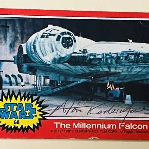 Alan Roderick Jones Star Wars Autograph SIGNED 1977 Topps Card RARE K9 Holo