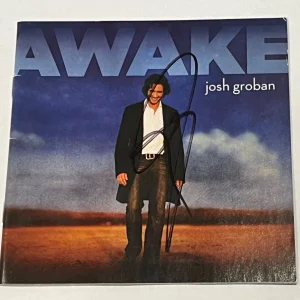 Josh Groban AWAKE SIGNED Autograph CD Cover with COA - Proof