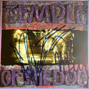 Chris Cornell Matt Mike Temple of The Dog SIGNED Autograph CD Cover COA Proof