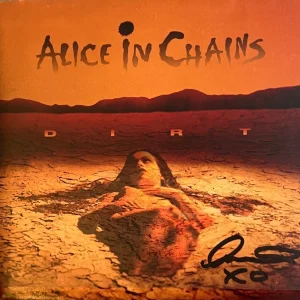 Alice In Chains SIGNED Auto DIRT CD Cover by cover model Mariah O'Brien w COA