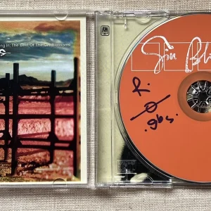 2 Robin Wilson SIGNED Autograph Gin Blossoms Outside Looking In CD & Cover