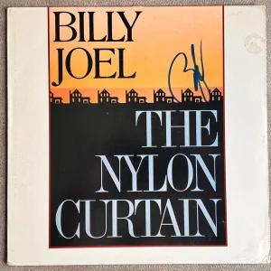 Billy Joel Autographed SIGNED The Nylon Curtain Record Vinyl LP Pianoman Beckett