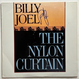 Billy Joel Autographed SIGNED The Nylon Curtain Record Vinyl LP Pianoman w JSA