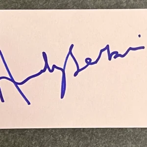 Andy Serkis SIGNED Autographed Star Wars LOTR Index Card - K9 COA