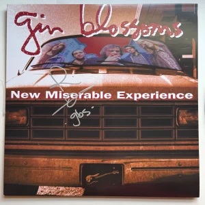 Robin Wilson SIGNED Gin Blossoms New Miserable Experience Vinyl LP Beckett PROOF