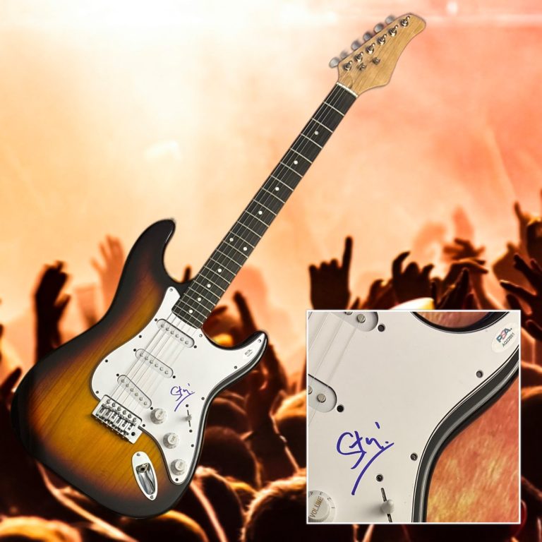 PSA King Gizzard and the Lizard  * STU MACKENZIE *  Signed Electric Guitar COA