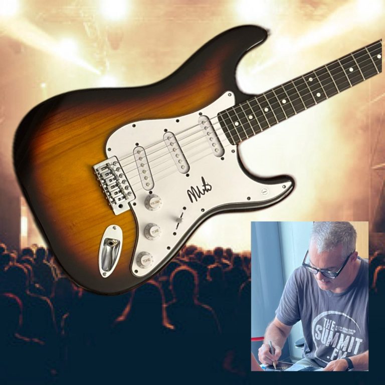 GFA  The Descendents Band  * MILO AUKERMAN *  Signed Electric Guitar PROOF COA