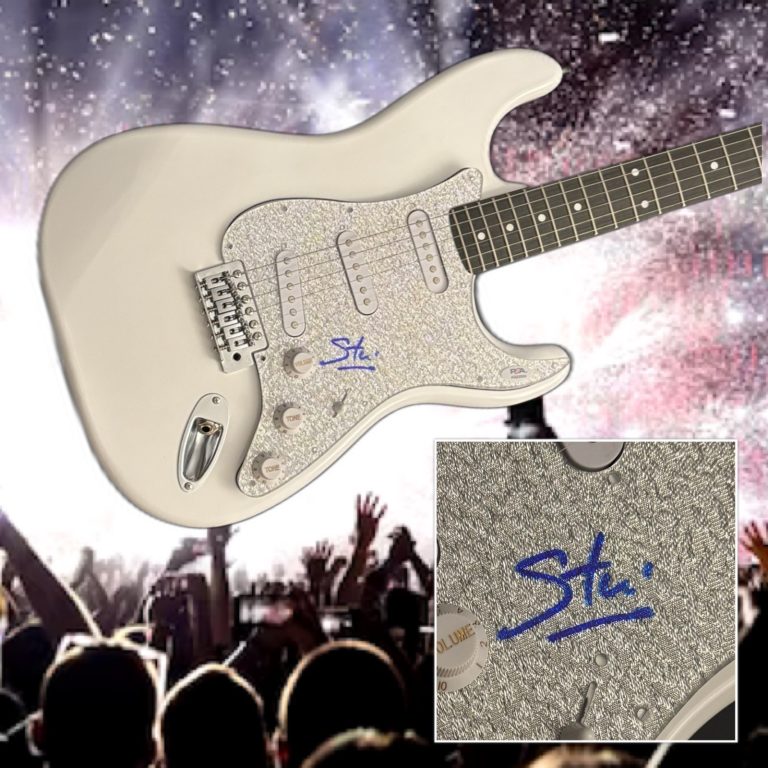 PSA King Gizzard and the Lizard  * STU MACKENZIE *  Signed Electric Guitar COA