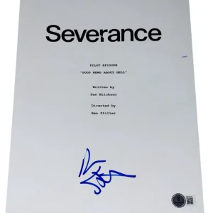 Ben Stiller Signed Autograph Severance "Pilot" TV Full Episode Script Beckett