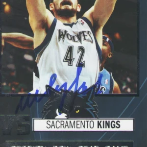 Alexey Shved *MINNESOTA TIMBERWOLVES RUSSIA* Signed DEBUT Ticket COA GFA