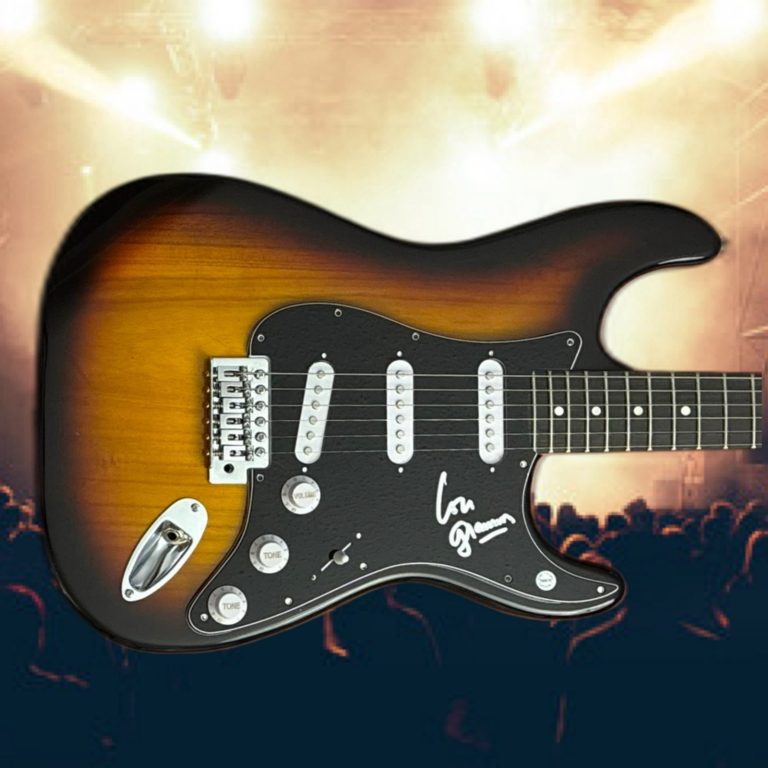 GFA Foreigner Band Ready or Not  * LOU GRAMM *  Signed Electric Guitar COA