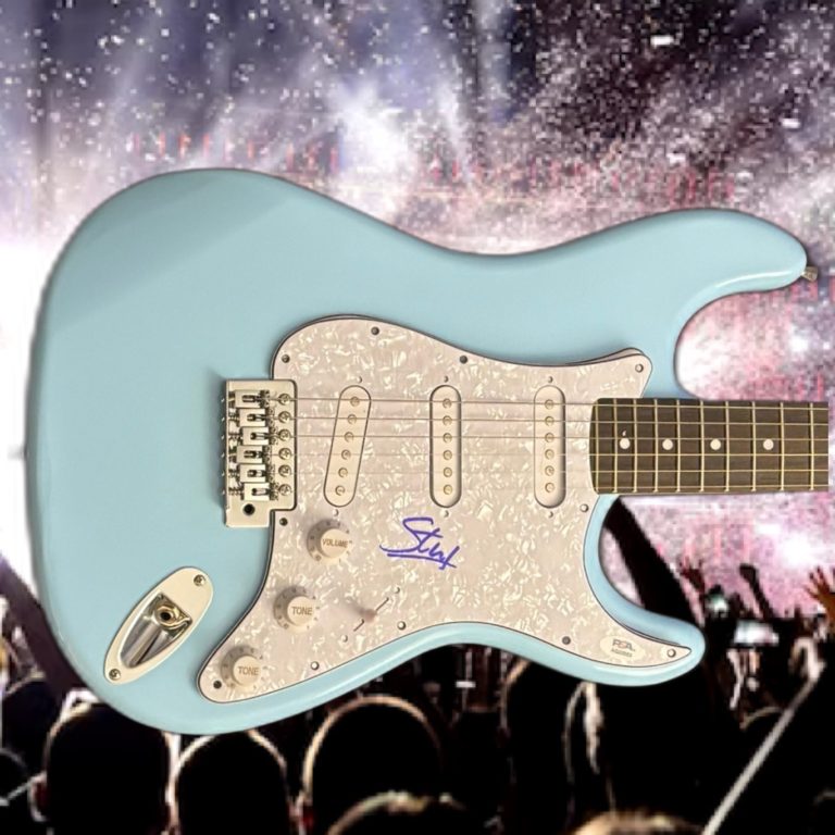 PSA King Gizzard and the Lizard  * STU MACKENZIE *  Signed Electric Guitar COA