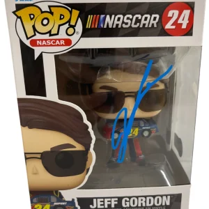 Jeff Gordon Signed Nascar 24 Funko Authentic Autograph Beckett