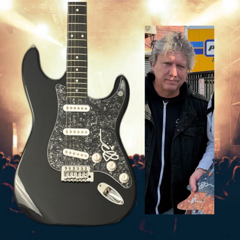 GFA  The Black Crowes Drummer  * STEVE GORMAN *  Signed Electric Guitar  COA