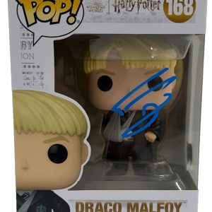 Tom Felton Signed Draco Malfoy Funko Harry Potter Authentic Autograph Beckett