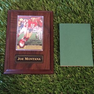 1995 Upper Deck Trilogy JOE MONTANA Signed UDA #D /250 #MT10 NINERS HOF