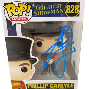 Zac Efron Signed The Greatest Showman Funko 828 Authentic Autograph Beckett